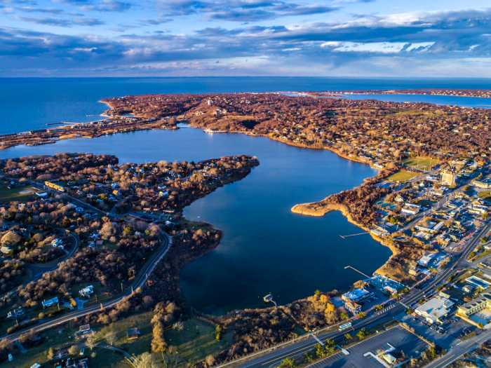 Aerial view of area